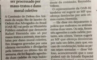 O caso das agressões das cadelas: dano moral coletivo