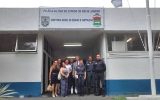 Reunião na Diretoria Geral de Ensino da PM