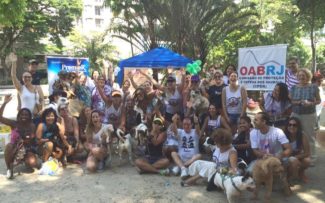 Parcão do Leblon: ato foi um sucesso