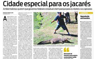 O Direito do jacaré – matéria do Jornal O Dia