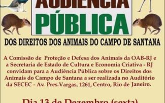 Dos Direitos dos Animais do Campo de Santana